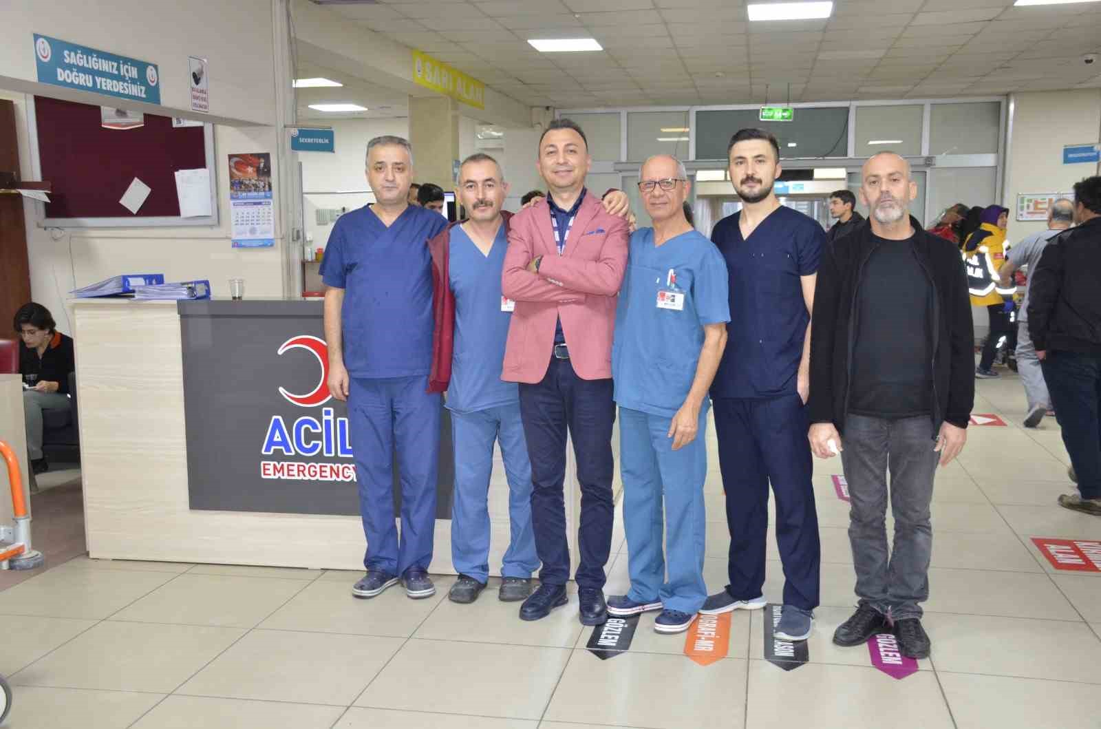 Aydın’da sağlıkçılardan ’Acil Sağlık Hizmetleri Haftası’ kutlaması