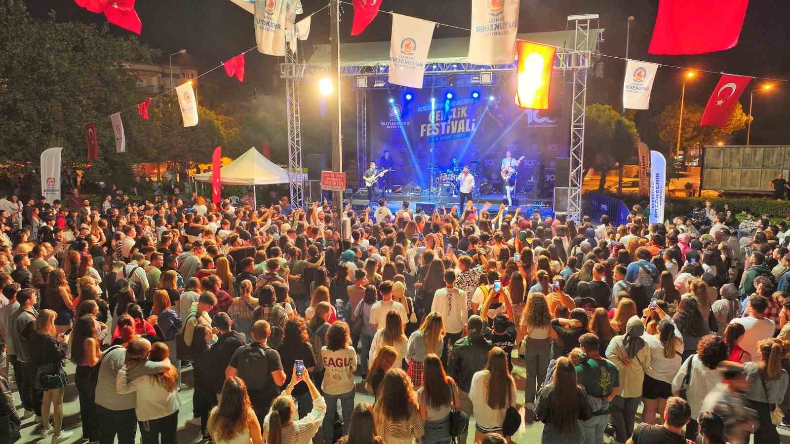 Denizli’de gençlik festivali hafta sonu da dolu dolu geçecek