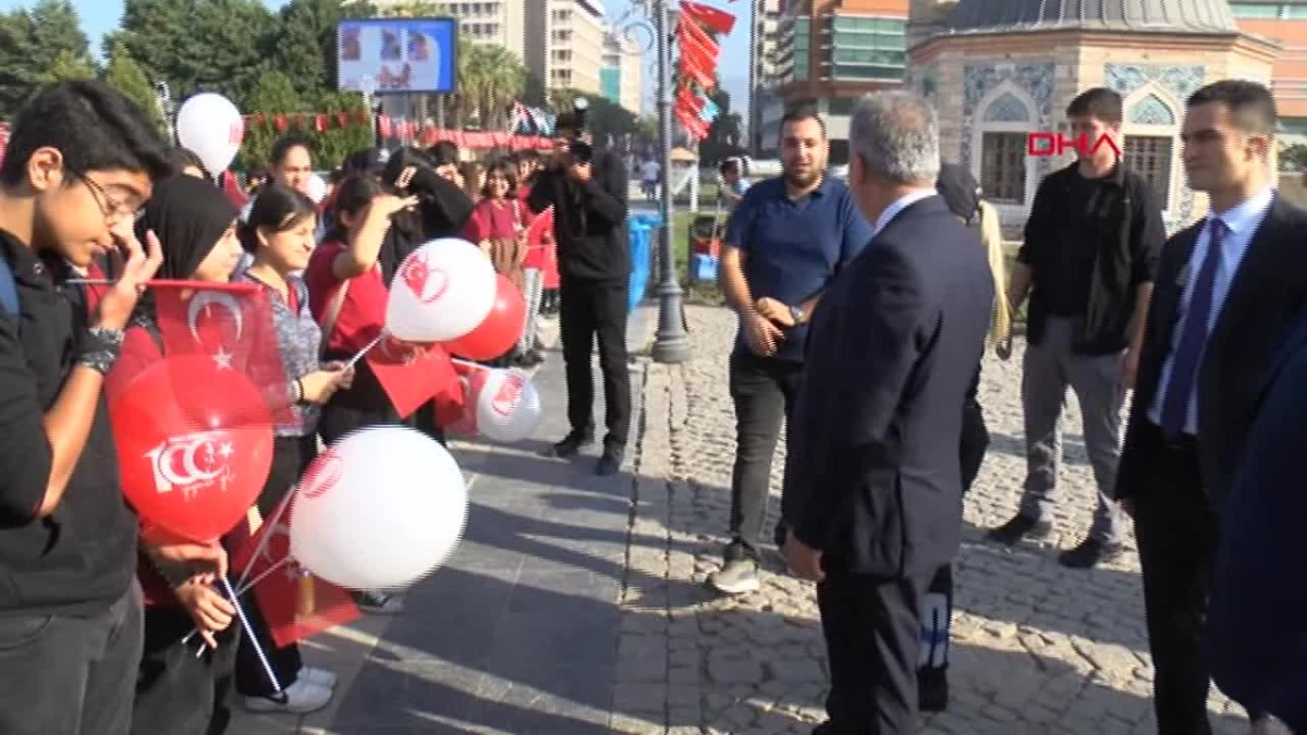 İzmir'de Cumhuriyetin 100. Yılı Kutlamaları