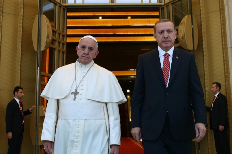 Cumhurbaşkanı Erdoğan’dan Papa ile Gazze görüşmesi