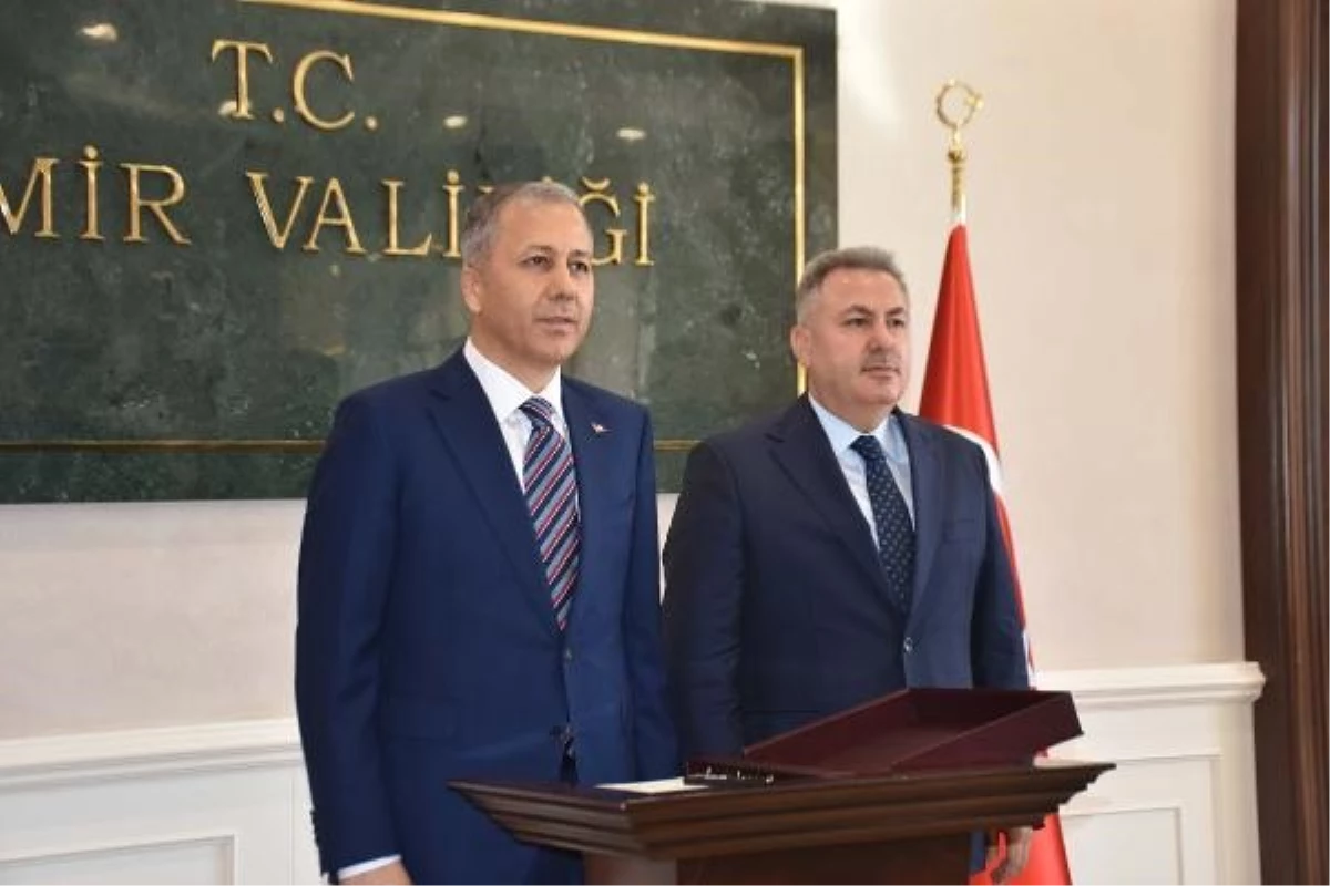 İçişleri Bakanı Ali Yerlikaya İzmir'e Ziyaret Gerçekleştirdi