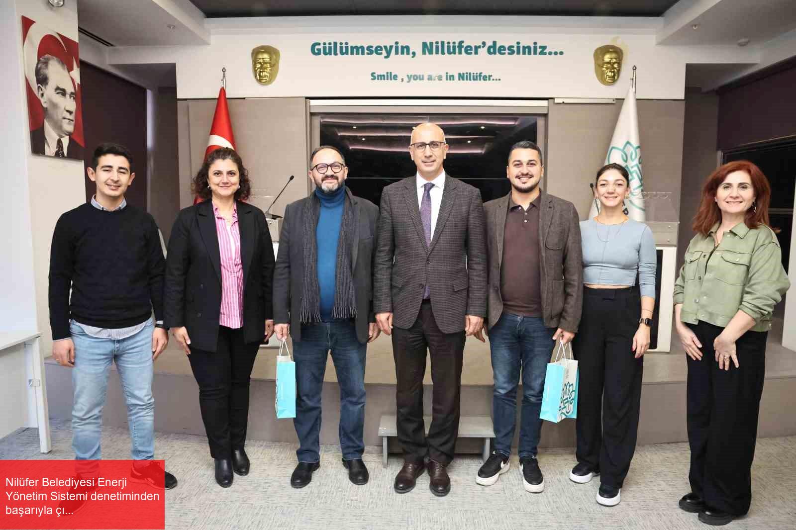 Nilüfer Belediyesi Enerji Yönetim Sistemi denetiminden başarıyla çıktı