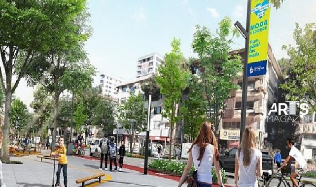 İstanbul Büyükşehir Belediyesi Bağdat Caddesini Yeniliyor