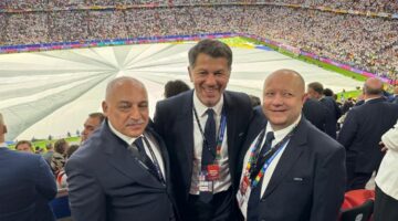 Büyükekşi, EURO 2024 açılışı öncesi FIFA ve UEFA başkanları ile buluştu