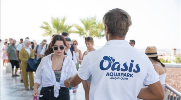 Oasis Aquapark Çeşme kapılarını gençlere açtı