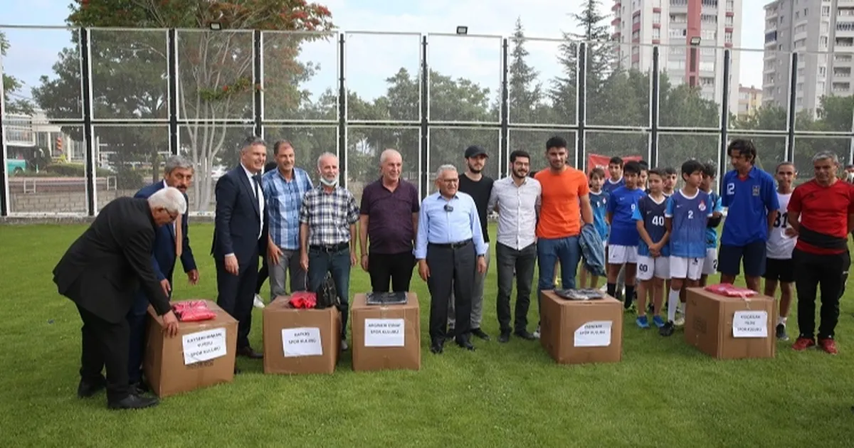 Kayseri’de amatör spora ‘büyük’ destek