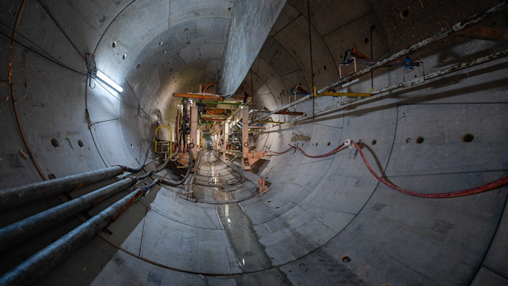 5,1 kilometre tünel açıldı