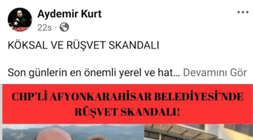 Köksal Ve Rüşvet Skandalı