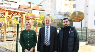 Bursa Mustafakemalpaşa'da çocuklara yeni park