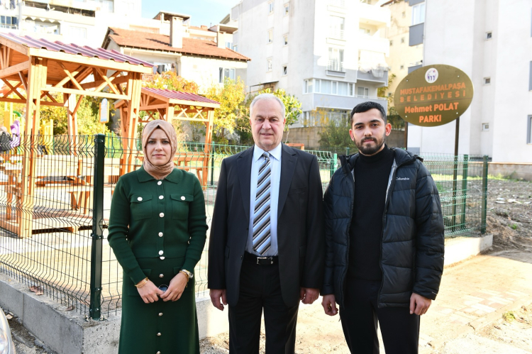 Bursa Mustafakemalpaşa'da çocuklara yeni park