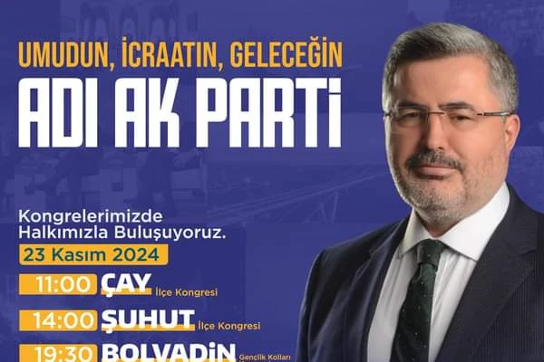 AK Parti'de Kongre Heyecanı Devam Ediyor