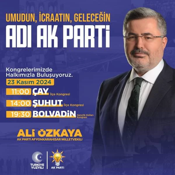 AK Parti'de Kongre Heyecanı Devam Ediyor