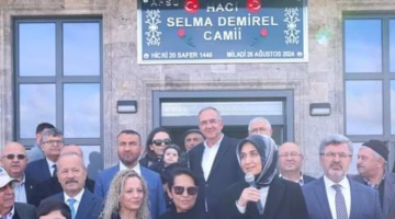 AFSÜ'de Hacı Selma Demirel Camisi Açıldı