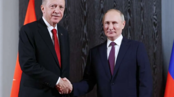 Cumhurbaşkanı Erdoğan Putin'le görüştü