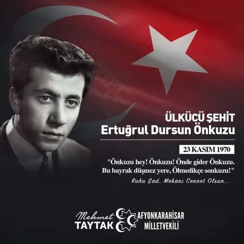 Ülkücü Şehit Önkuzu Minnetle Anıldı