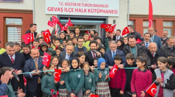 Van’da 10 yeni kütüphane hizmete açıldı