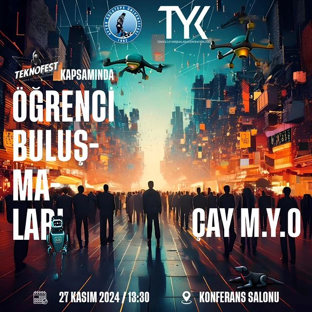 Teknofest 2025 İçin Çay MYO'da Öğrenciler Bilgilendirilecek