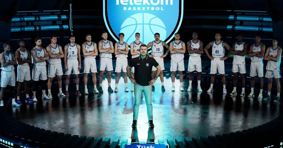 Türk sporuna yeni vizyon… Türk Telekom Basketbol Takımı'nın dijital ikizi oluşturuldu