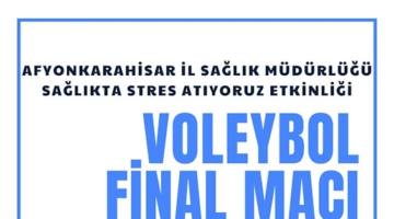 Afyonkarahisar'da Stresi Sporla Yendik