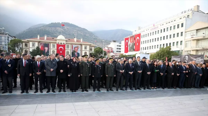 Büyük Önder Atatürk, İzmir ve çevre illerde anıldı