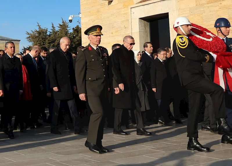 Gazi Mustafa Kemal Atatürk Anısına Anıtkabir'de Anma Töreni