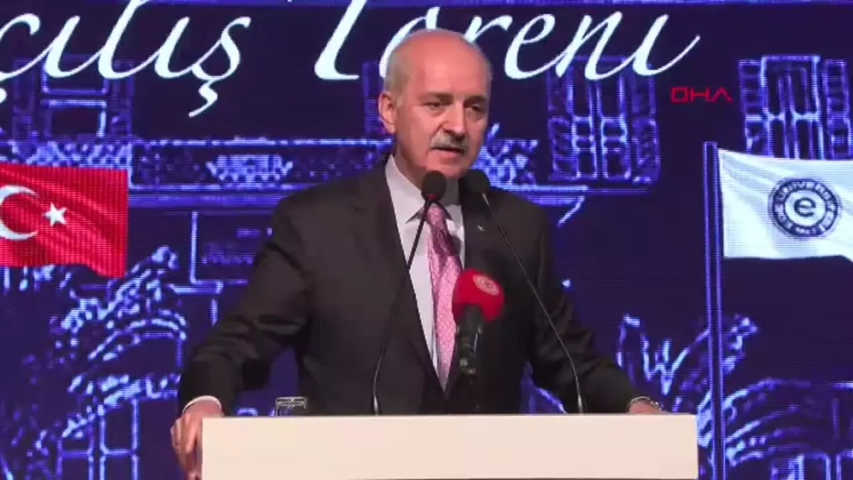 İZMİR TBMM Başkanı Kurtulmuş: Filistin davası için yeni bir dönem başlamıştır