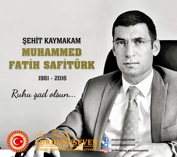 Kaymakam Muhammet Fatih Safitürk'ü Anma Töreni