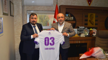 Afyonspor Yönetimi, İl Müdürü Kasapoğlu'nu Ziyaret Etti