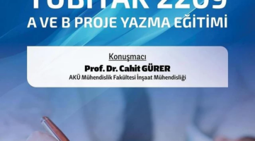 TÜBİTAK Proje Yazma Eğitimi Afyon Kocatepe Üniversitesi'nde Gerçekleşti