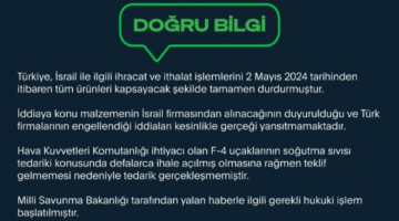 MSB'nin ihale seçiciliği iddialarına yanıt!