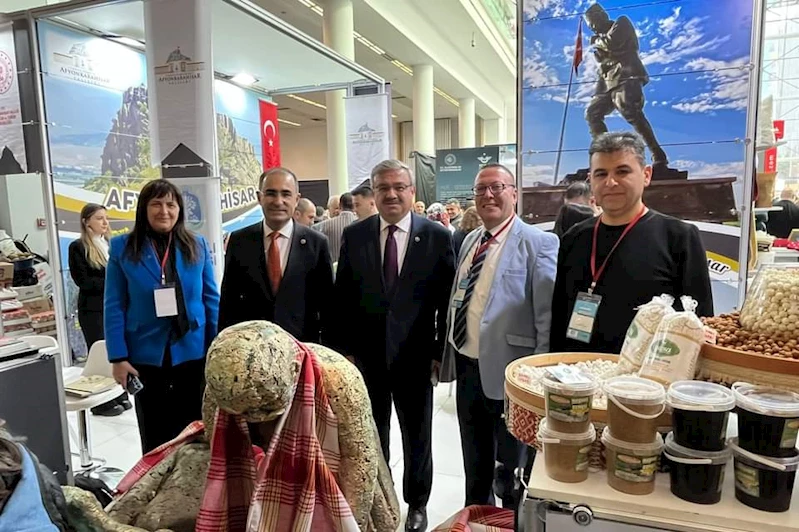 Afyonkarahisar Standları Uluslararası Turizm Fuarında İlgi Odağı Oldu