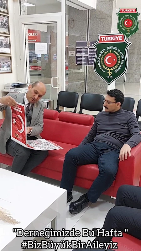 Afyon Şehit Gaziler Derneği'nde Yoğun Hafta