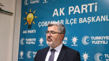 AK Parti Çobanlar İlçe Teşkilatına Ziyaret ve Tebrik