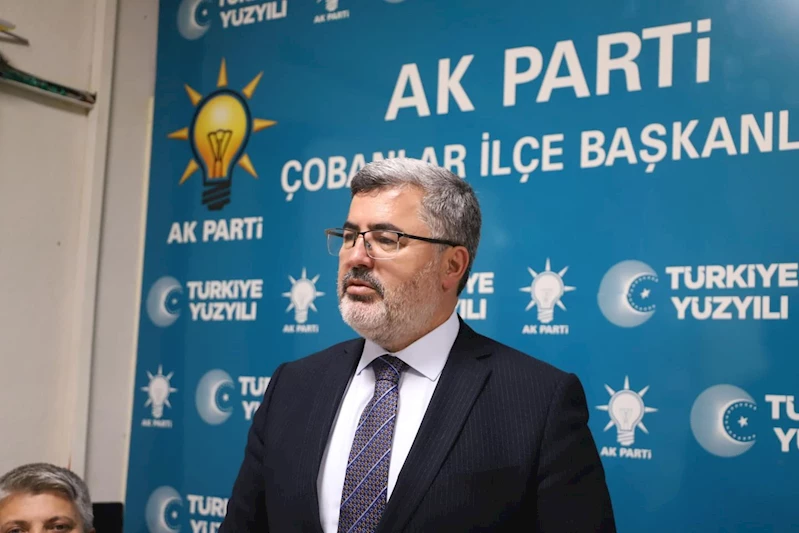 AK Parti Çobanlar İlçe Teşkilatına Ziyaret ve Tebrik