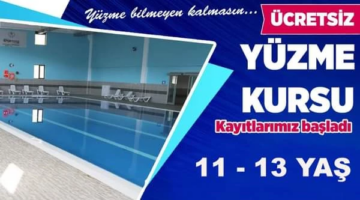 İscehisar'da Ücretsiz Yüzme Kursu Fırsatı