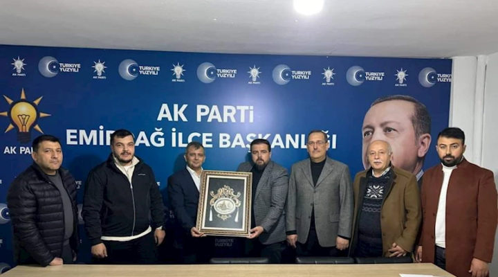 Başkan Serkan Koyuncu'dan AK Parti İlçe Başkanlığına İade-i Ziyaret