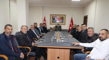 Emirdağ Ak Parti İlçe Başkanlığı'ndan Kaymakam Akgül'e Ziyaret