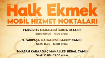 Afyonkarahisar'da Halk Ekmek Mobil Hizmeti Başladı