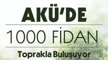 Afyon Kocatepe Üniversitesi'nde 1000 Fidan Toprakla Buluşacak