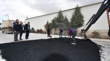 Bahçecik Yolunda Trafik Güvenliği İçin Hız Kesici Kasis Çalışması