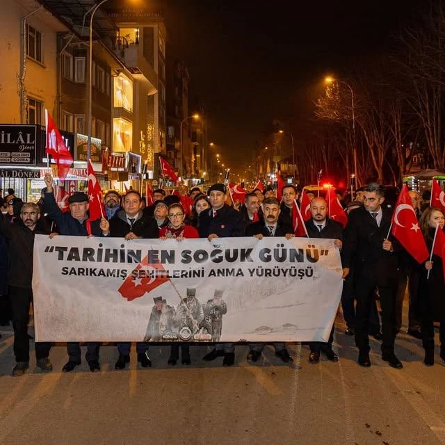 Sarıkamış Şehitleri Dualarla Anıldı