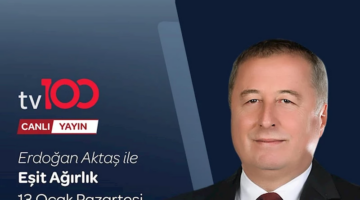 Hakan Şeref Olgun, Eşit Ağırlık Programında TV100 Ekranlarında