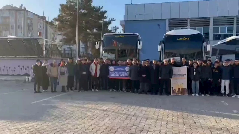 Afyonkarahisar Gençliği Çanakkale ve TÜBİTAK Kamplarına Uğurlandı