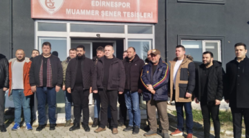 Edirnespor’da Onur Yaren Ayaydın yeniden başkan