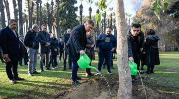 Kültürpark’ın yeşil dokusu zenginleşiyor