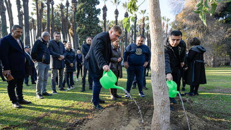 Kültürpark’ın yeşil dokusu zenginleşiyor